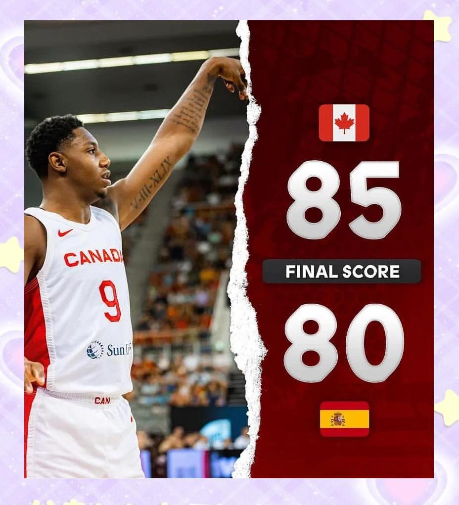 加拿大队成功实现逆转击败对手