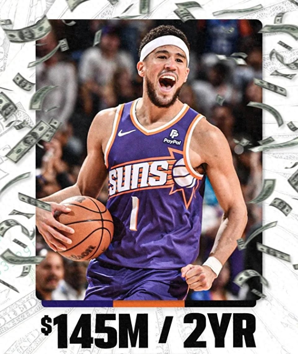 太阳负活塞，布克砍下27分的简单介绍